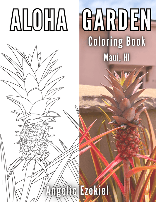 Aloha Garden Coloring Book